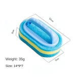Durable Cleaning Brush with Handle for Kitchen & Bath