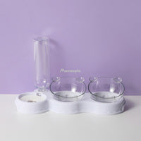 3-in-1 Automatic Pet Cat Feeder & Water Fountain - YourCatBackpack.Co