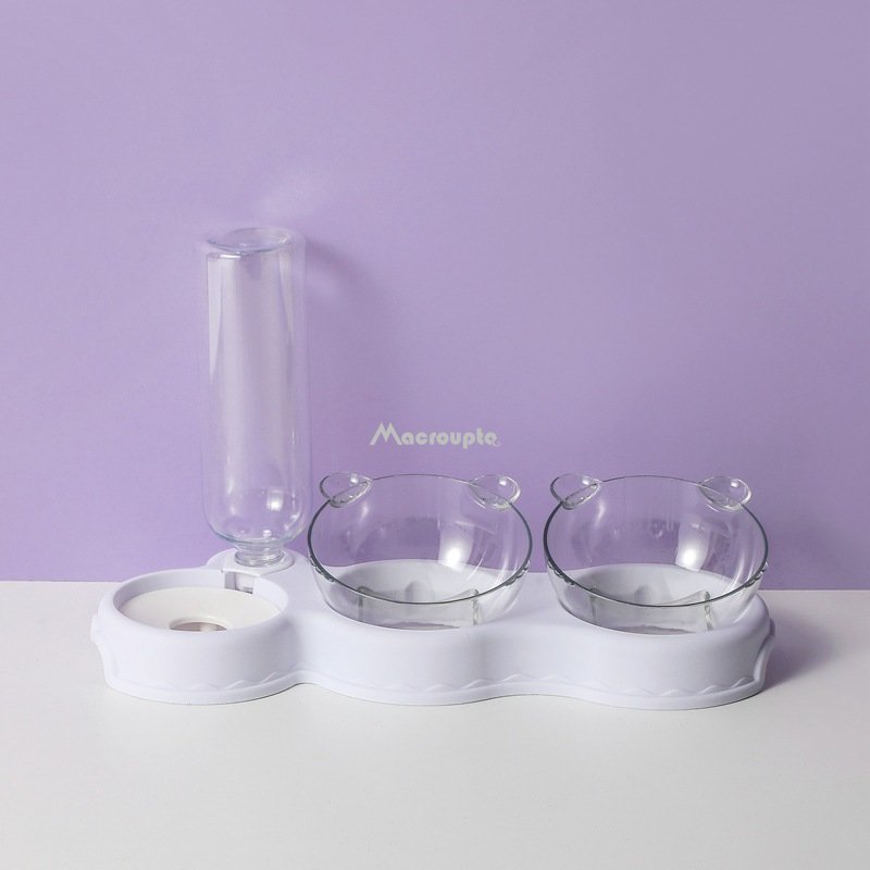3-in-1 Automatic Pet Cat Feeder & Water Fountain - YourCatBackpack.Co