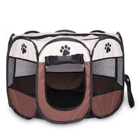 Portable Octagonal Cat Tent - Safe & Cozy Pet Playpens - YourCatBackpack.Co