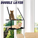 Premium Sunlit Cat Window Perch - Ultimate Feline Comfort and Sunbathing Spot