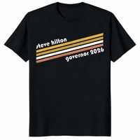 Steve Hilton Governor 2026 shirt in black – California election tee