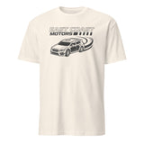 A Thousand Tomorrows S1E4 East Coast Motorsports T-Shirt in natural color by Cuccico
