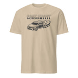 A Thousand Tomorrows S1E4 East Coast Motorsports T-Shirt in sand color by Cuccico