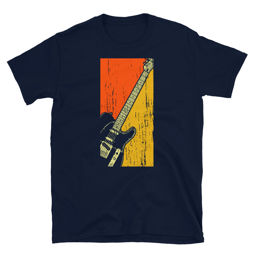 Vintage Guitar T-Shirt - Retro Style Gift for Guitarists - Cuccico Design