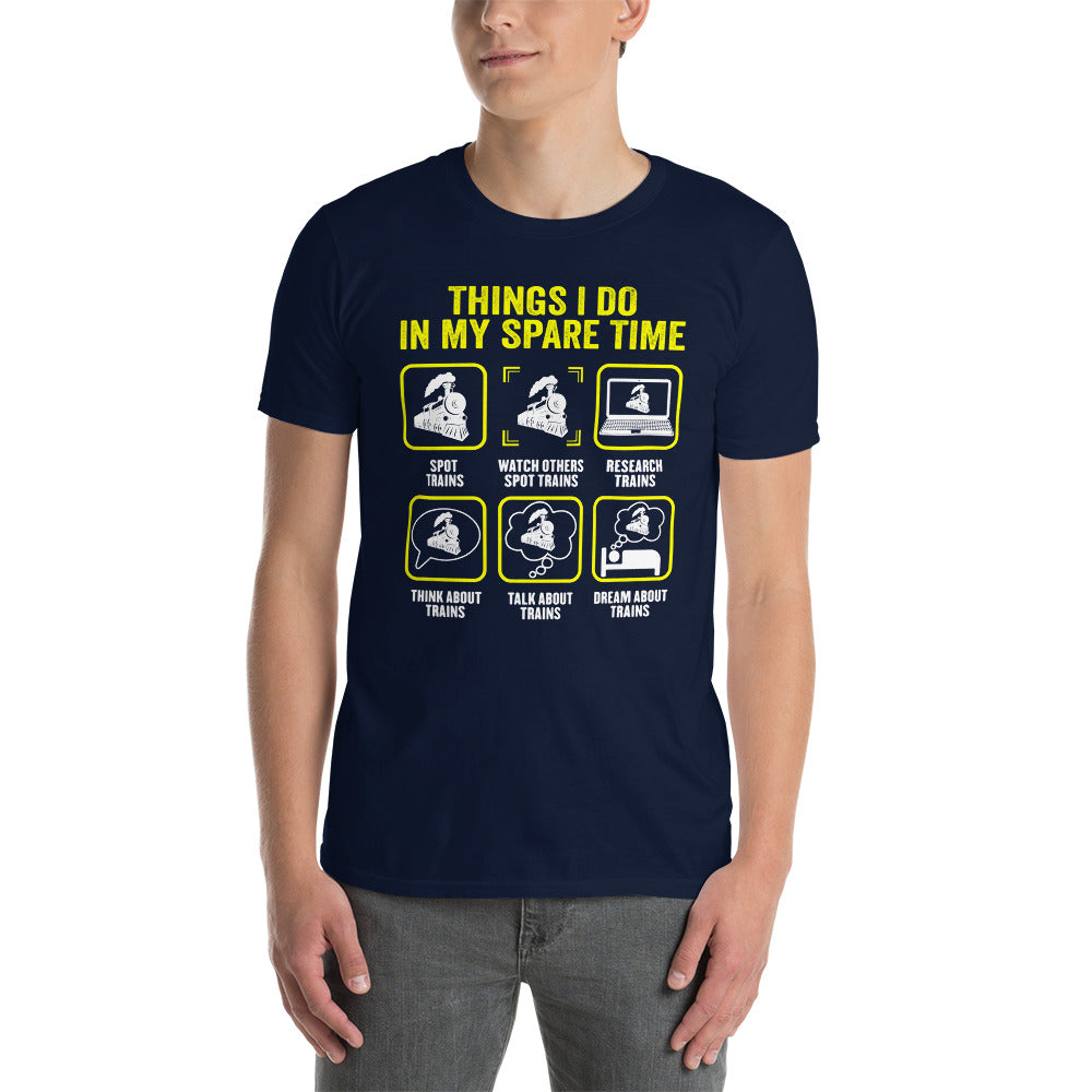 Train Conductor T-Shirt | Funny Train Lover Gift Shirt - Cuccico Design