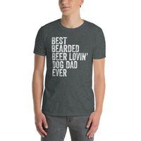 Best Dog Dad Ever T-Shirt for Men | Dog Dad Gift - Cuccico Design