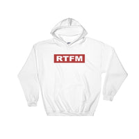 RTFM Hoodie - Funny IT Tech Support & Geek Gift - Cuccico Design