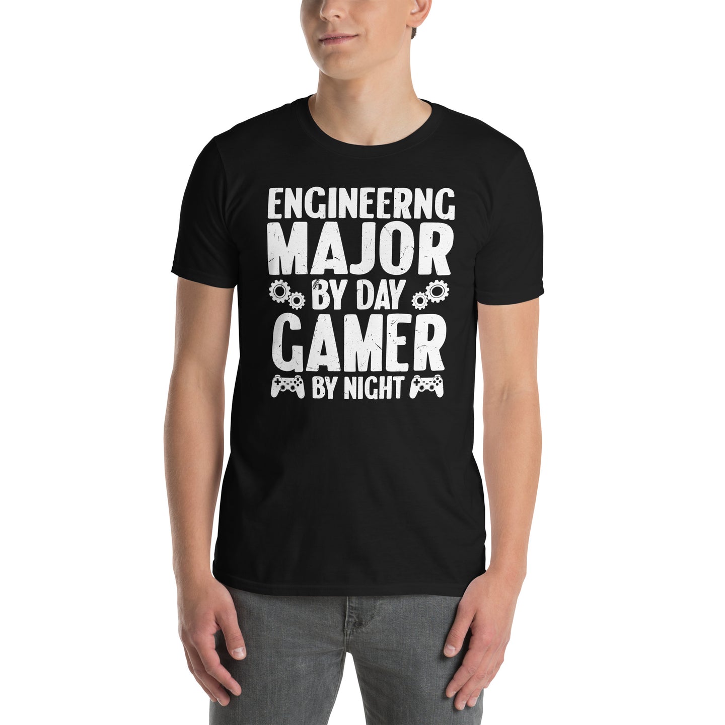 Engineer Gamer T-Shirt | Gift for Engineering Students - Cuccico Design