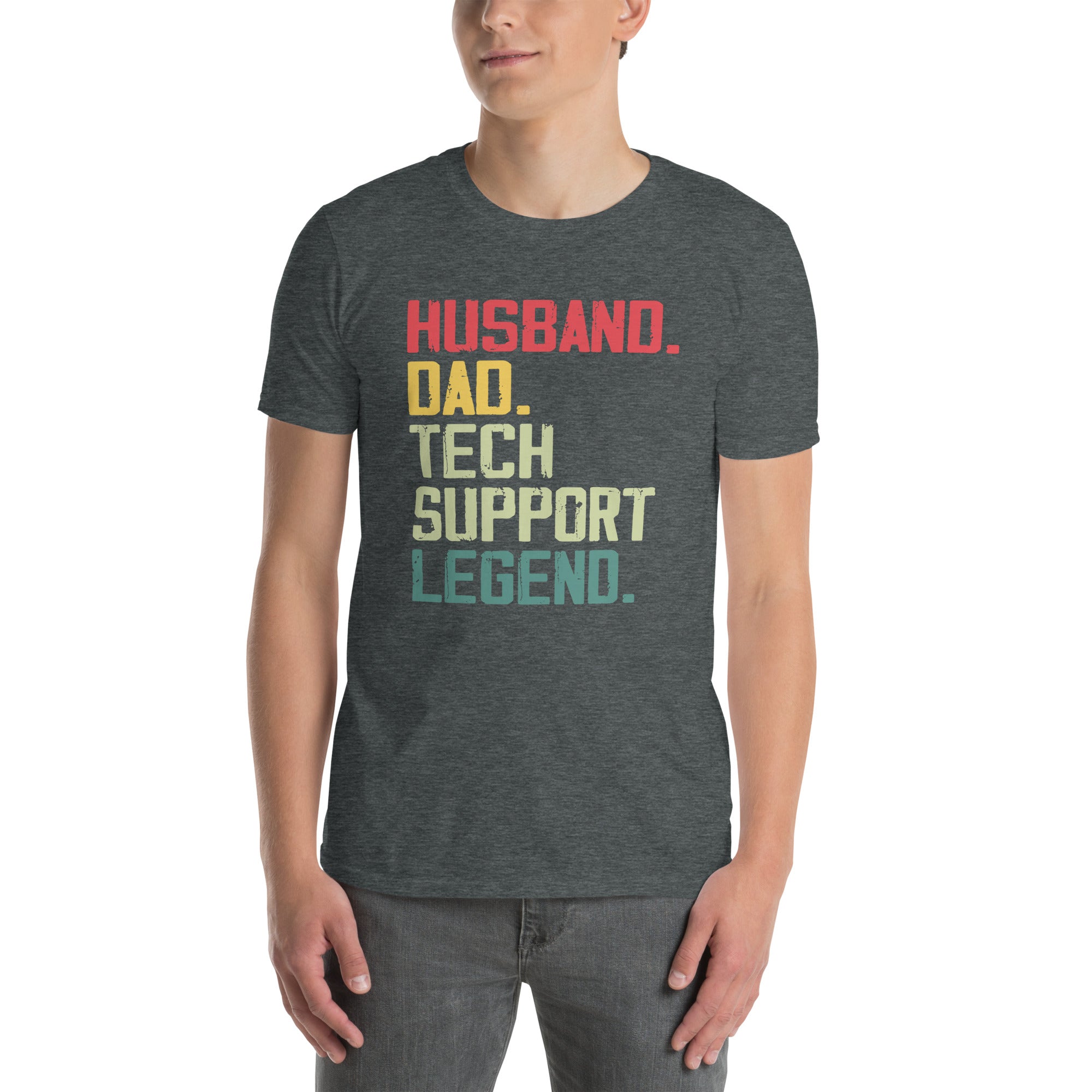 Husband Dad Tech Support Legend Shirt - Funny IT Gift - Cuccico Design