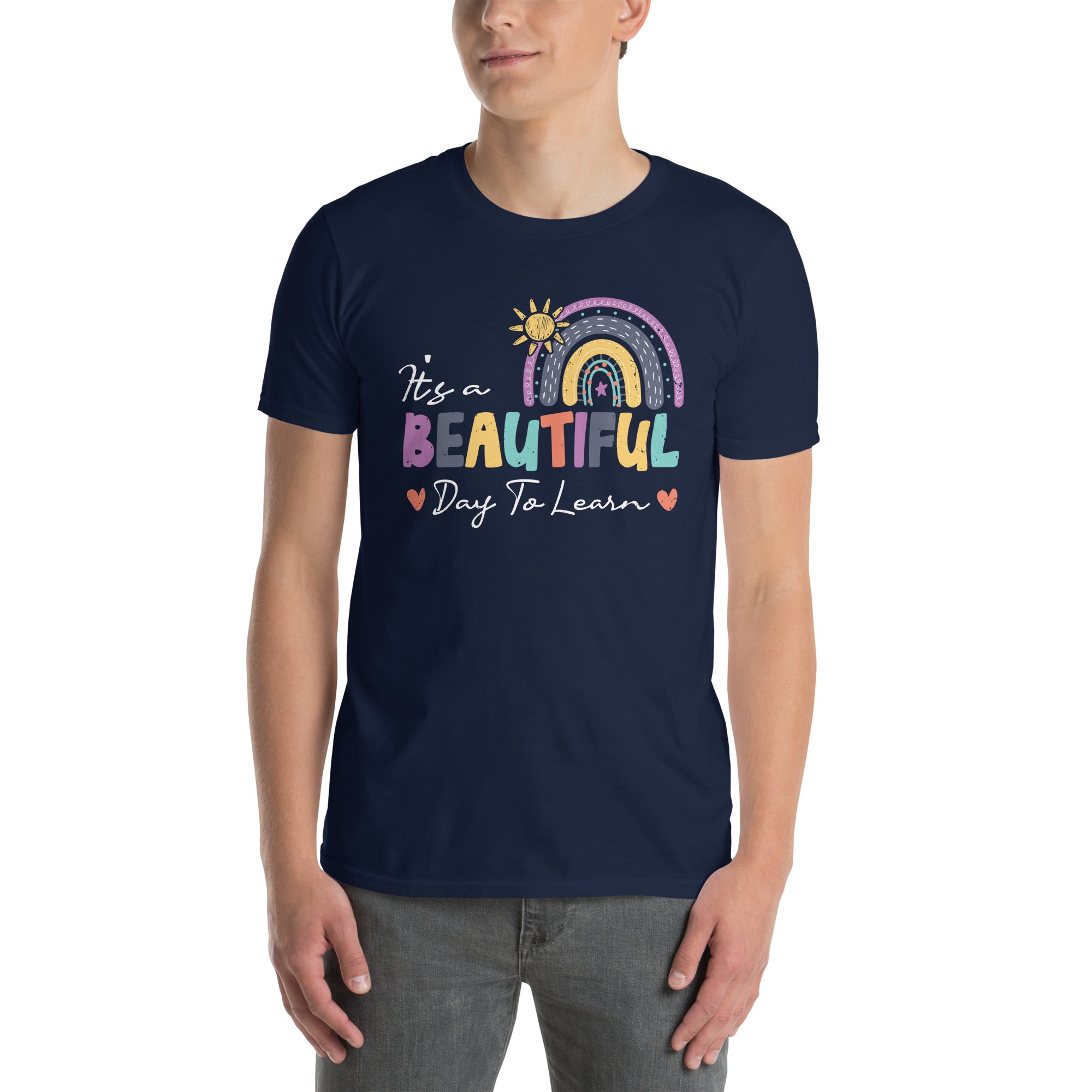 Retro 'Beautiful Day For Learning' Teacher T-Shirt - Cuccico Design