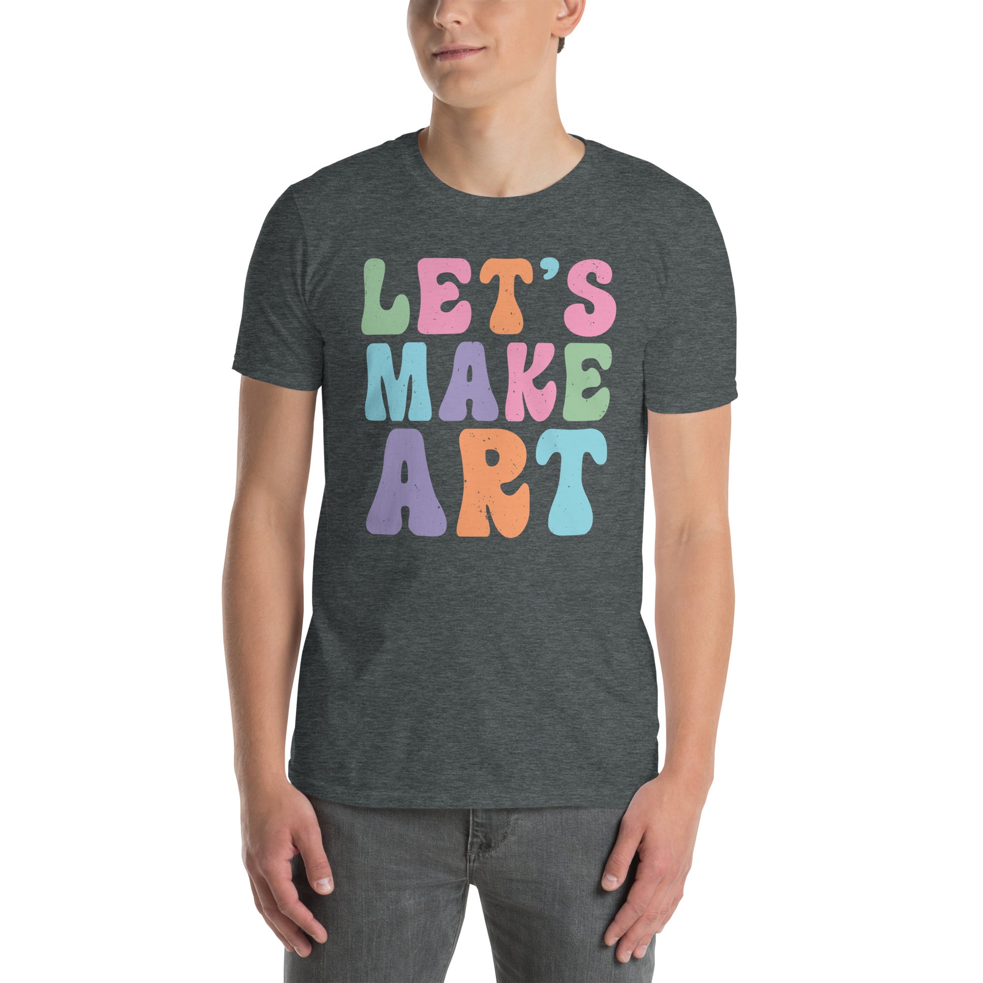 Back To School Artist Teacher T-Shirt | Let's Make Art - Cuccico Design