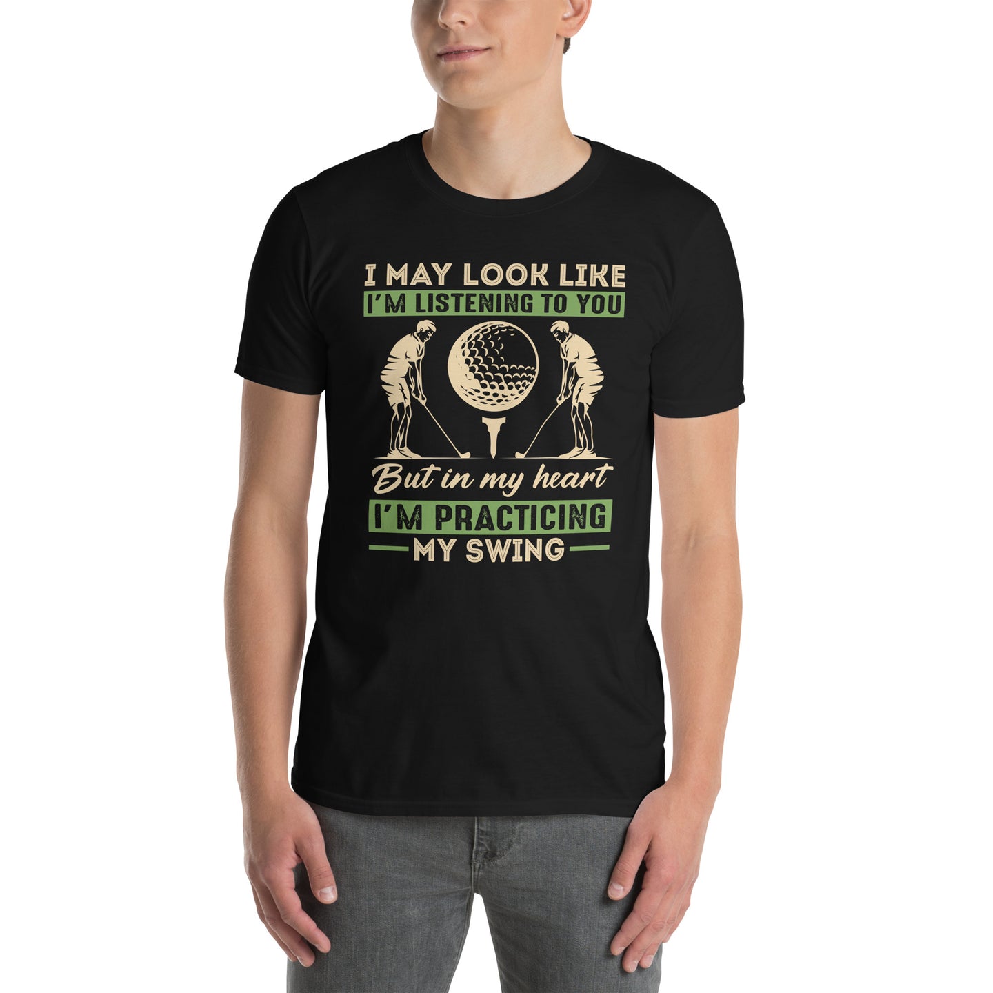 Funny Golf T-Shirt - Gifts for Golfers - Golf Swing Tee - Cuccico Design