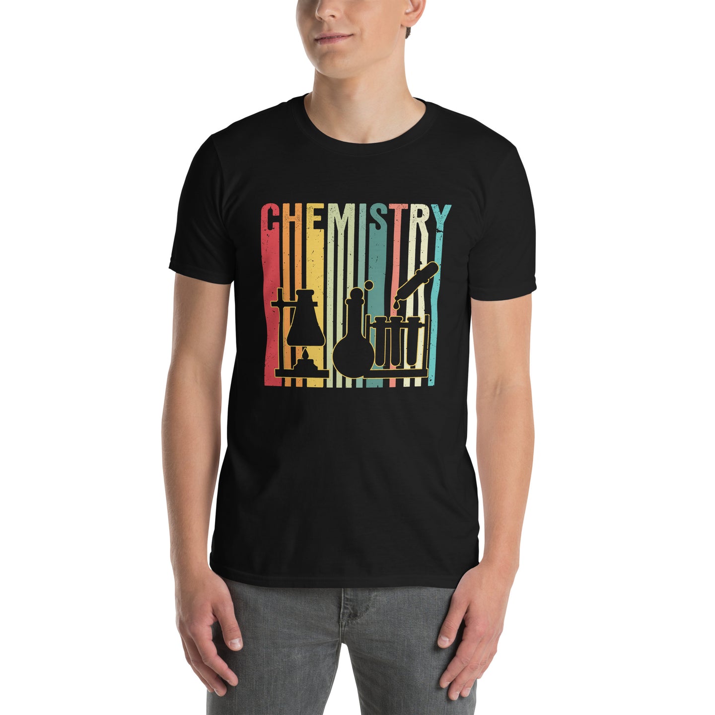 Chemistry T-Shirt | Retro Laboratory Flask Science Gift - Cuccico Design