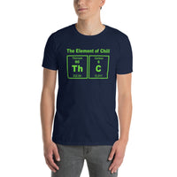 Funny Weed T-Shirt: 'Element of Chill' Cannabis Apparel - Cuccico Design