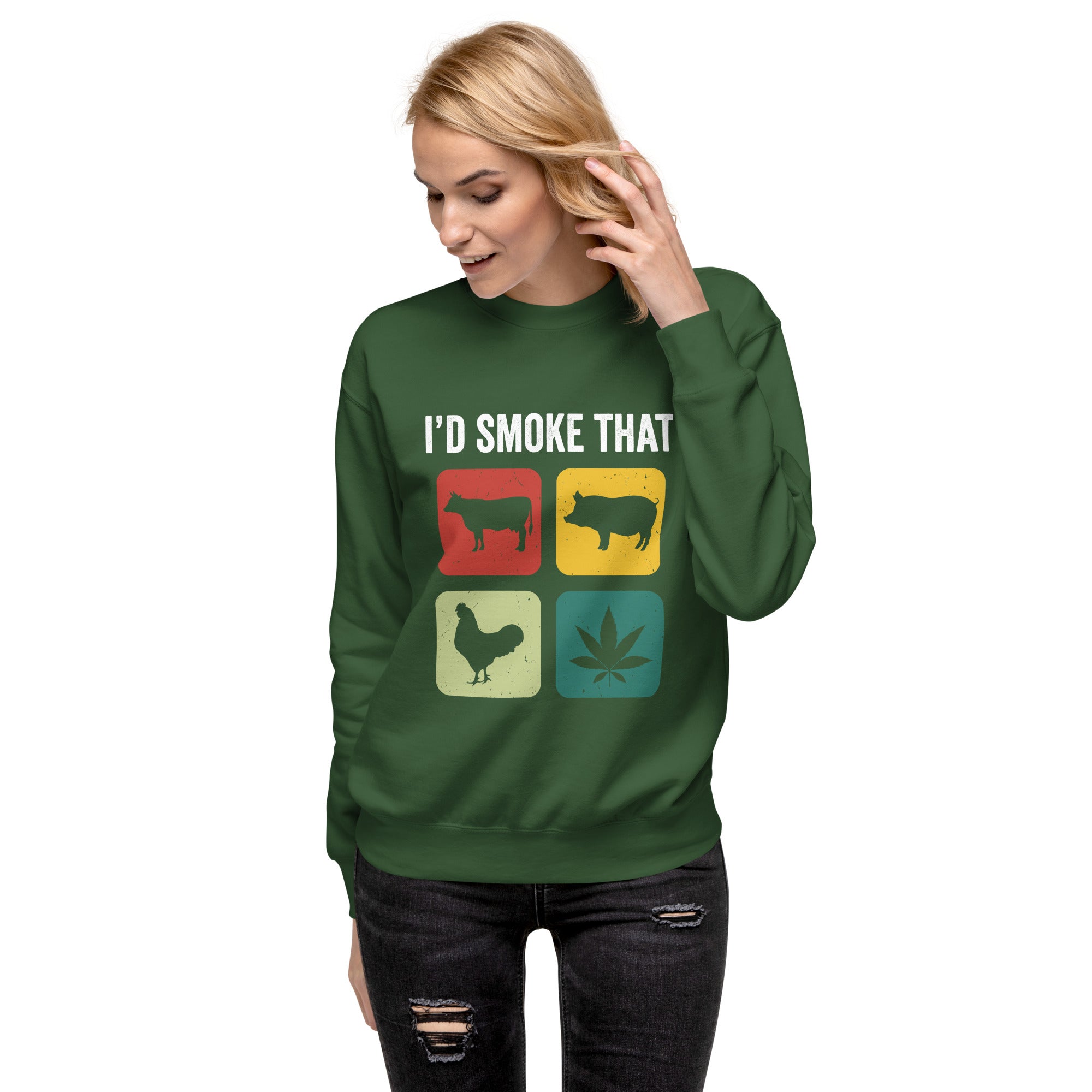 Grilling Sweatshirt - Funny BBQ Gift for Grill Masters - Cuccico Design