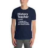 History Teacher Shirt - Funny Tee & History Buff Gift - Cuccico Design
