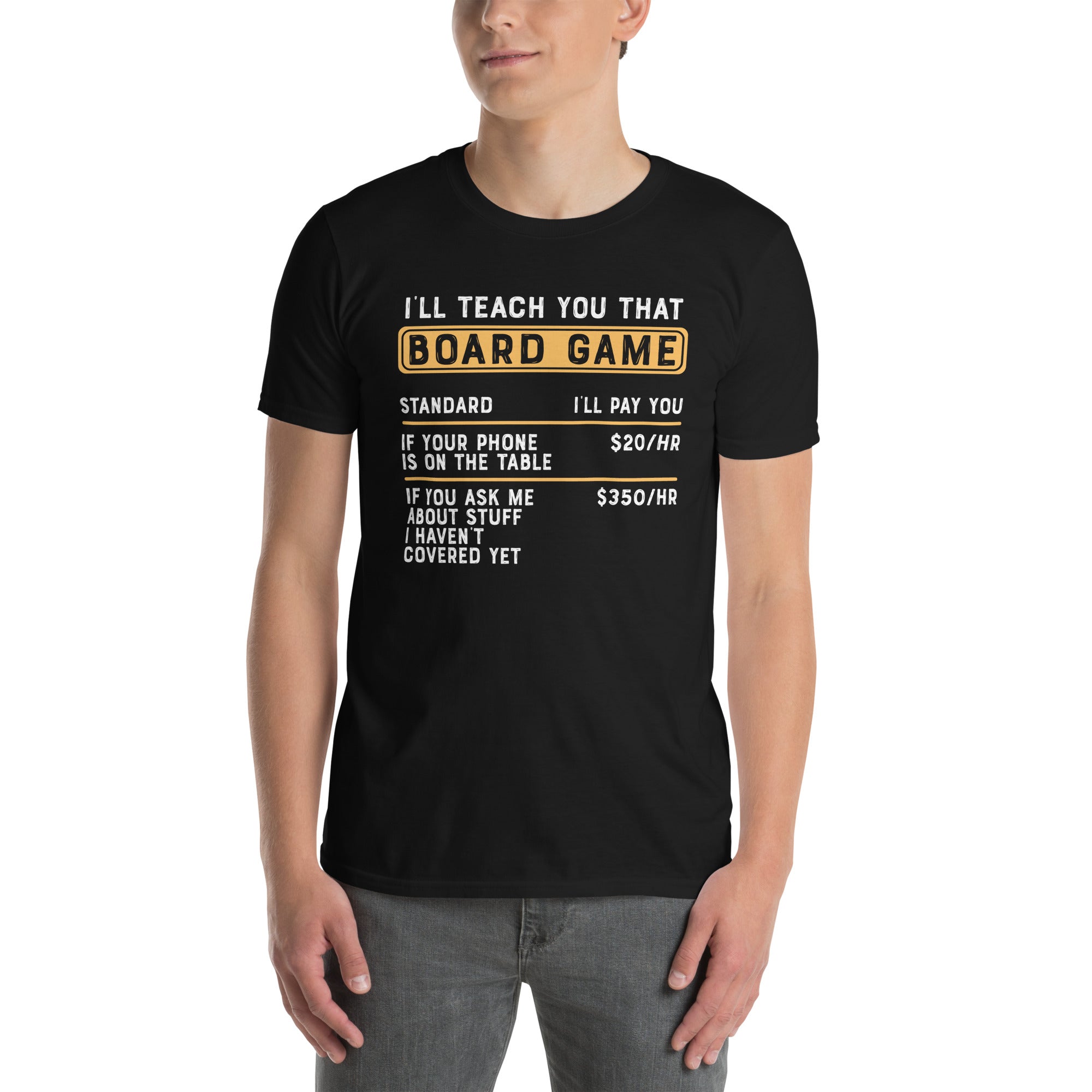 Funny Board Game T-Shirt | Tabletop Gamer Gift - Cuccico Design
