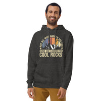 Unisex Rock Collecting Hoodie - Cool Rocks Design - Cuccico Design