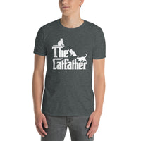 The Catfather Funny Cat Dad Shirt - Gift for Cat Dads - Cuccico Design