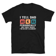 Dad Jokes Periodically Shirt | Funny Science Dad Gift - Cuccico Design