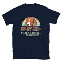 Every Snack Every Meal Cocker Spaniel T-Shirt - Unisex - Cuccico Design