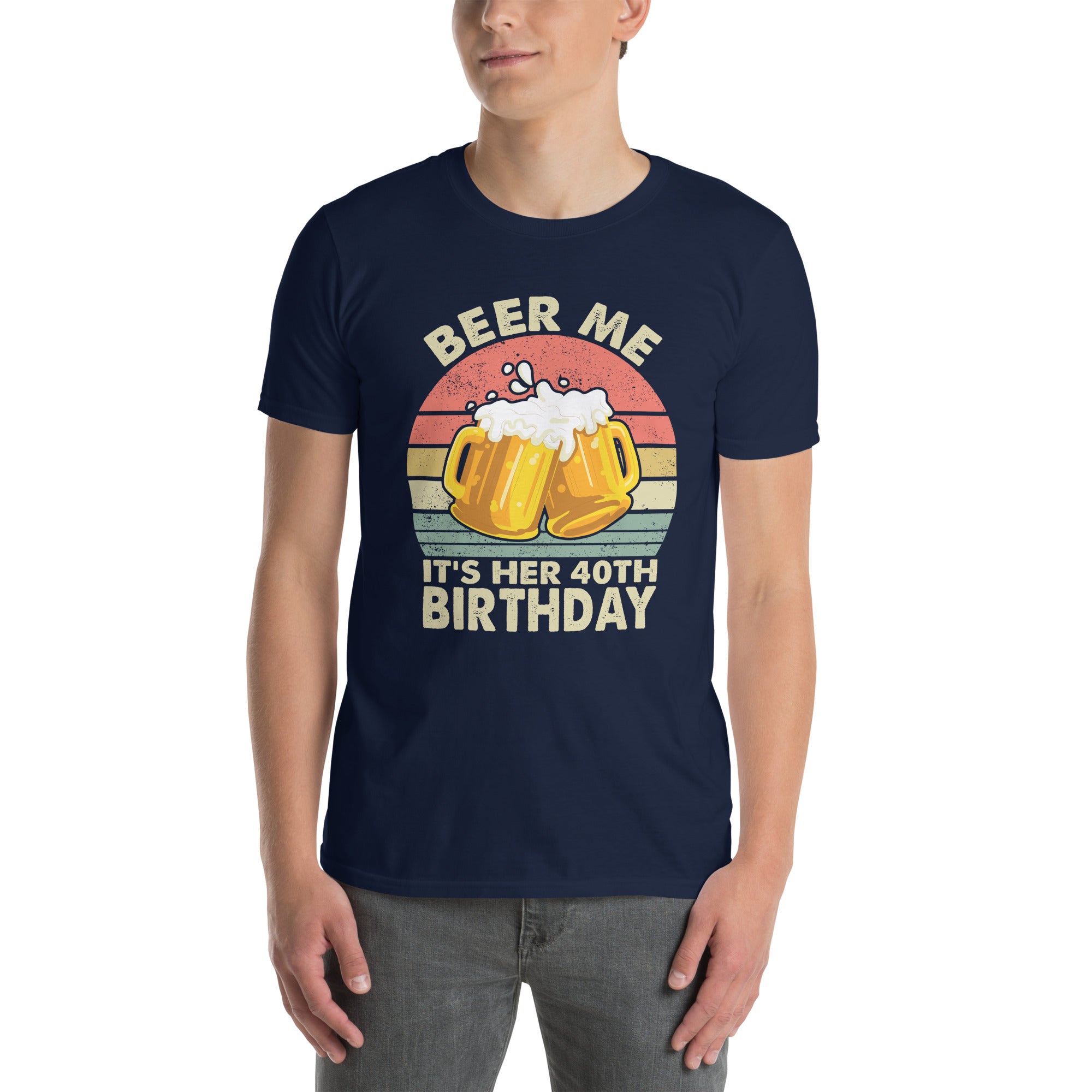 Funny Beer Me It's Her Birthday T-Shirt - Gift For Her - Cuccico Design