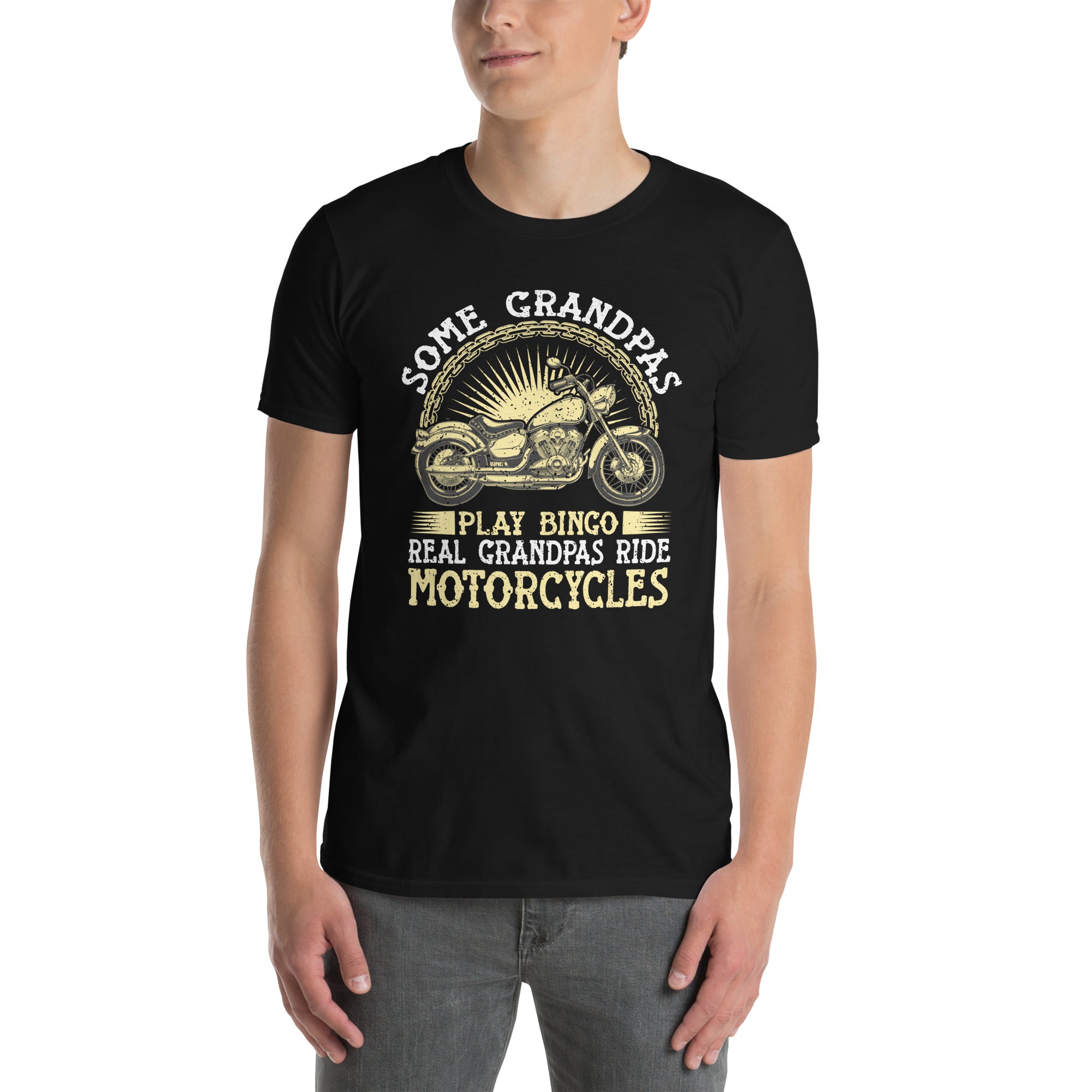 Grandpa Motorcycle Shirt | Funny Biker Grandpa Gift - Cuccico Design