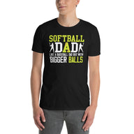 Softball Dad T-Shirt | Funny Father's Day Gift for Softball Dads - Cuccico Design