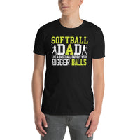 Softball Dad T-Shirt | Funny Father's Day Gift for Softball Dads - Cuccico Design