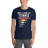 Funny Tennis T-Shirt - Perfect Tennis Player Gift - Cuccico Design