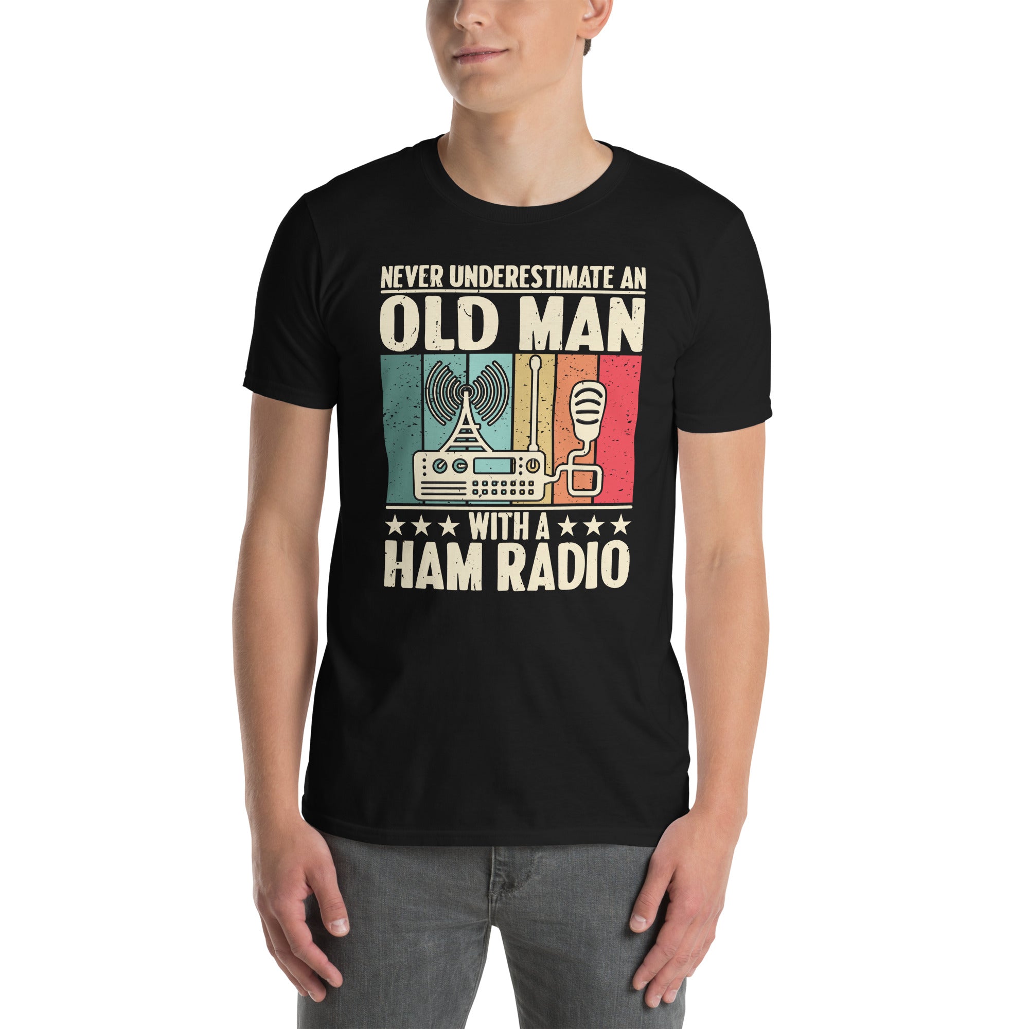 Ham Radio Shirt | Old Man Amateur Radio Gift - Cuccico Design