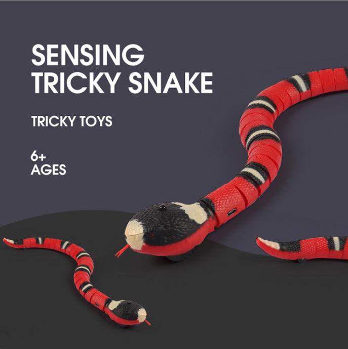 Smart Sensing Snake Cat Toy with USB Charging - YourCatBackpack.Co