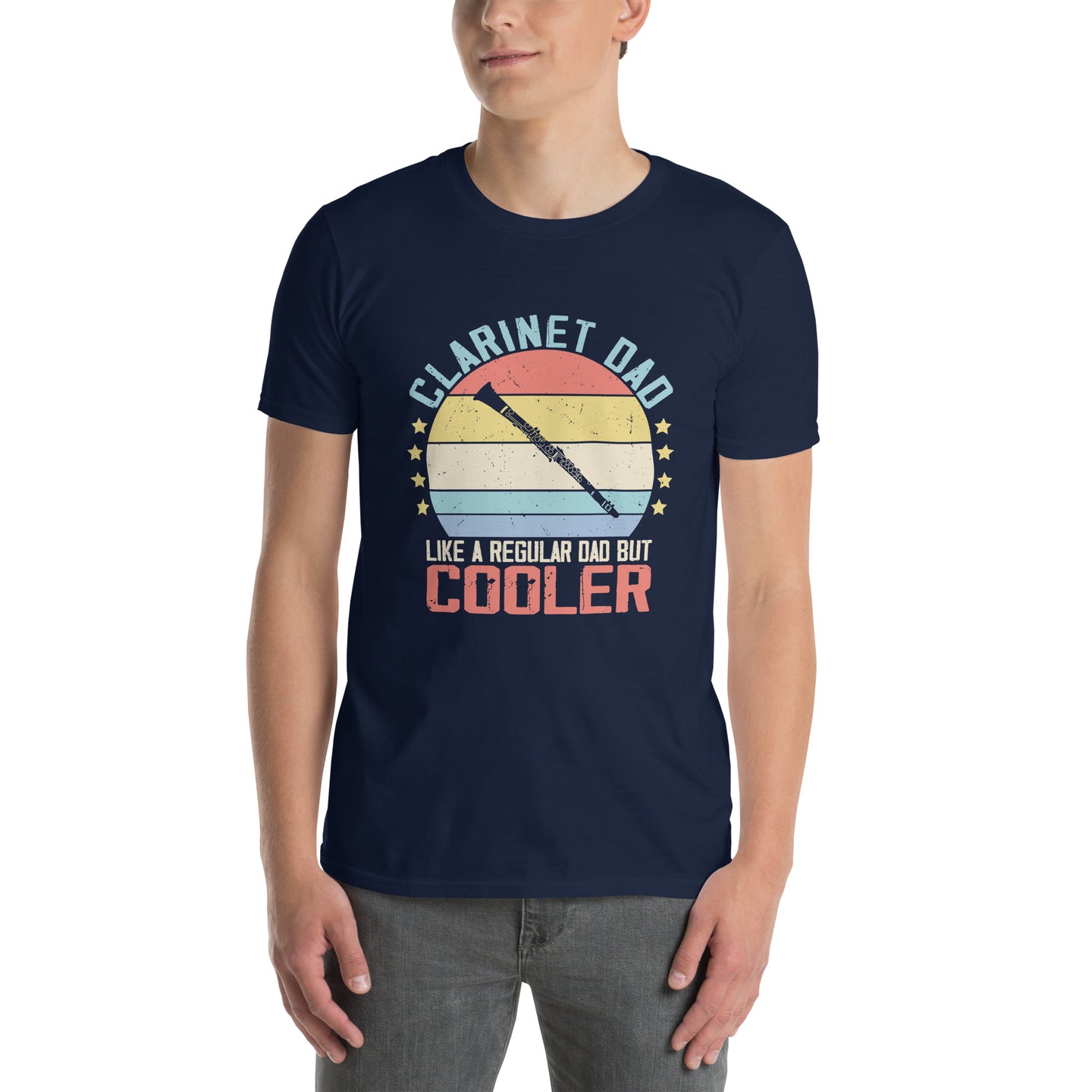 Funny Clarinet Dad T-Shirt - Like a Regular Dad Only Louder - Cuccico Design