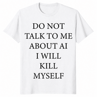 AI Fatigue shirt in white