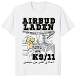 Airbud Laden k9/11 Shirt in white by Cuccico