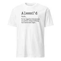 Alessi’d Defense Lawyer Shirt Free Karen Read T-Shirt in White by Cuccico