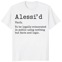 Alessi’d Defense Lawyer Shirt Free Karen Read T-Shirt in White by Cuccico