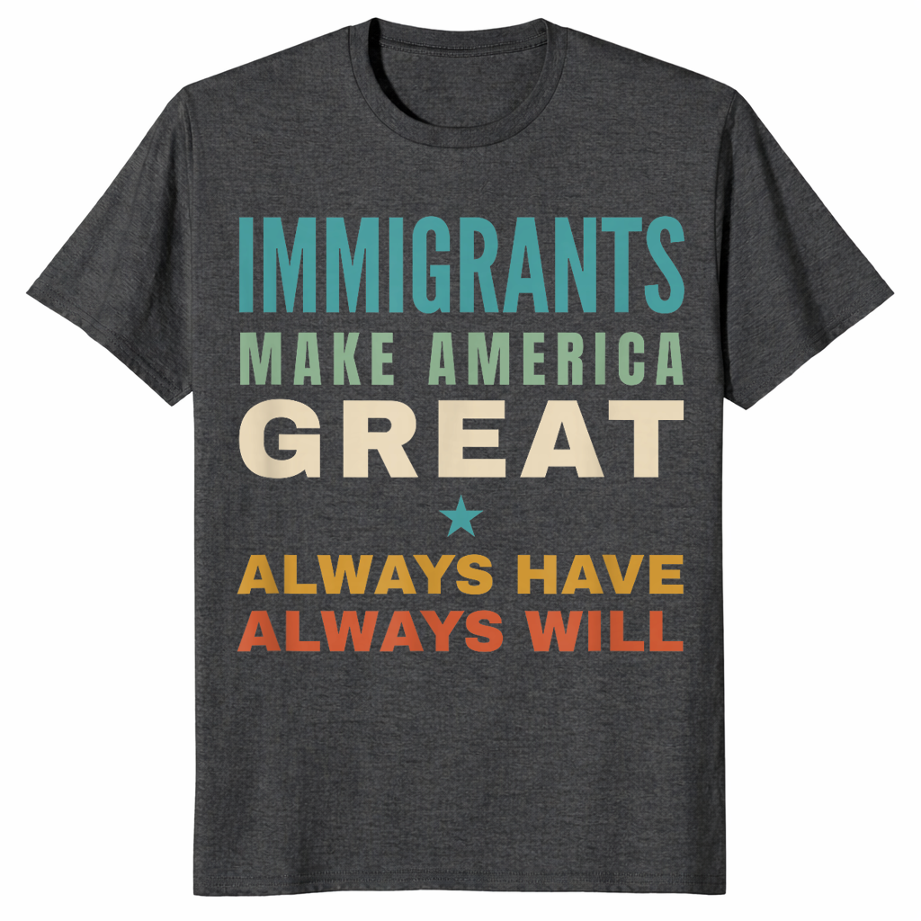Always have always will shirt in Dark Heather Grey