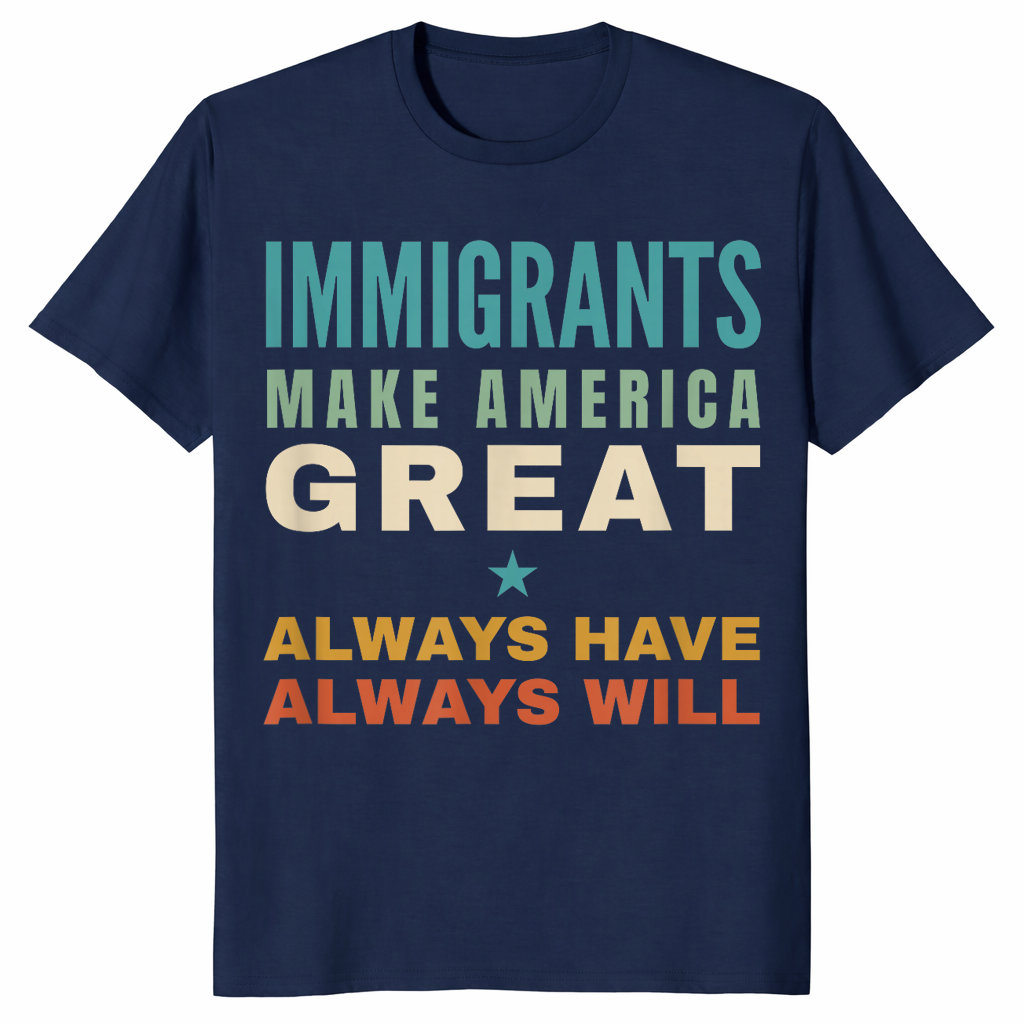 Always have always will shirt in Navy
