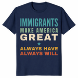 Always have always will shirt in Navy