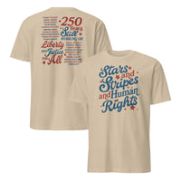 America 250th anniversary patriotic shirt sand