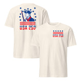 America 250th anniversary shirt in natural