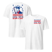 America 250th anniversary shirt in white