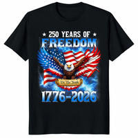 American 250th Anniversary Flag celebrating USA Semiquincentennial 2026 and 250 Years of Freedom