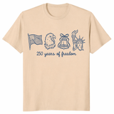 patriotic American flag eagle liberty shirt for 1776 2026 anniversary celebrations