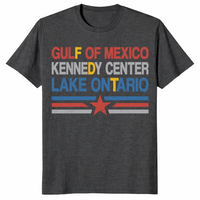 American History shirt dark heather grey front