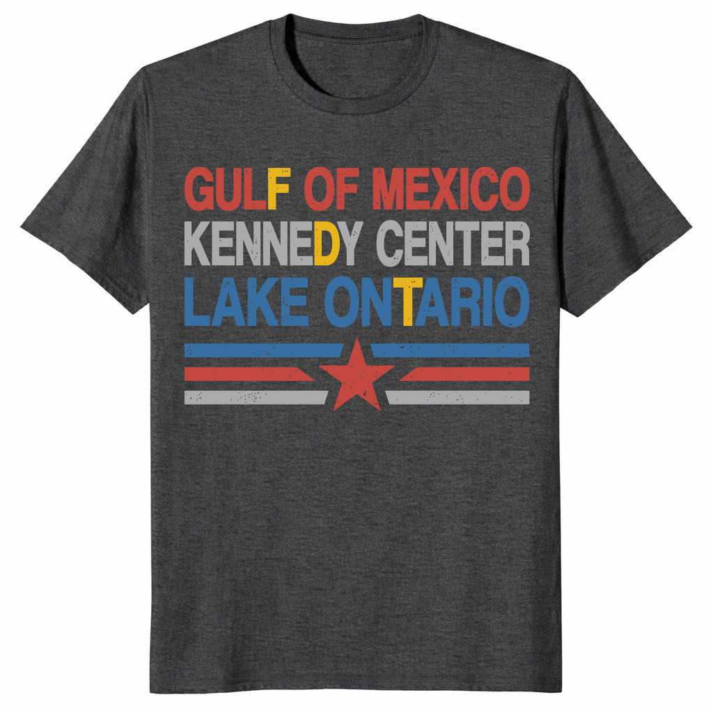 American History shirt dark heather grey front