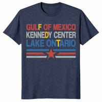 American History shirt heather navy front