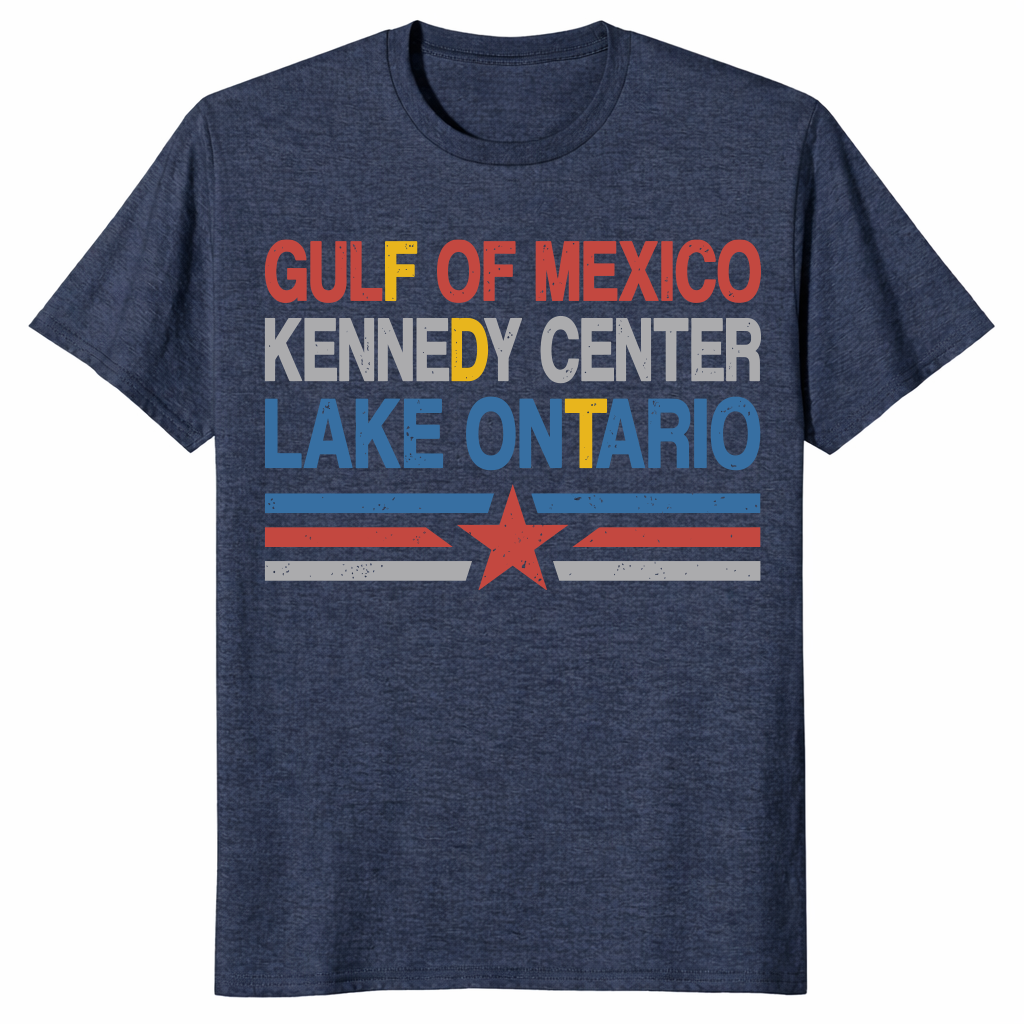 American History shirt heather navy front